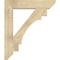 Ekena Millwork Merced Slat Rough Sawn Bracket, Douglas Fir, 6"W x 36"D x 42"H BKT06X36X42MRC06RDF - alternate 3